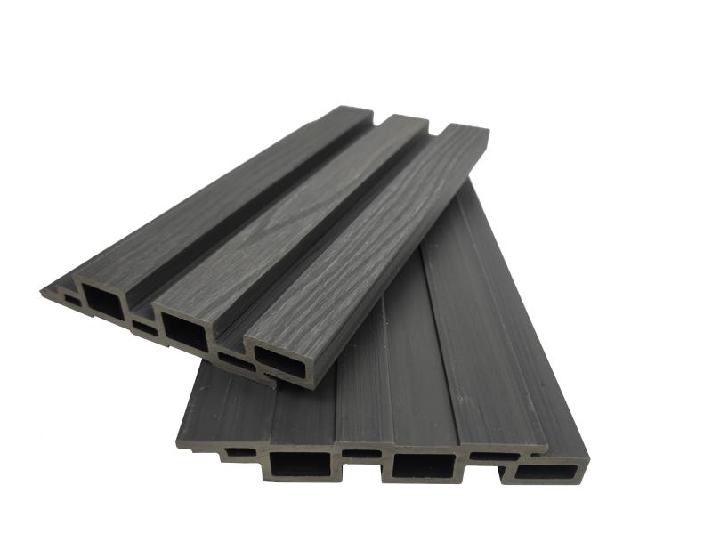 Hot sale Wpc wall cladding hollow 3 square holes 173x27mm multicolor high quality wood fiber HDPE waterproof  for exterior decoration Featured Image