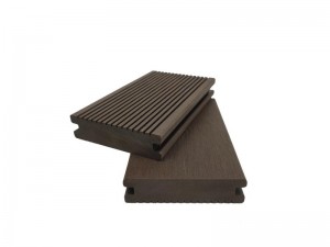 Decking tradizionale in wpc solido 88x23mm due tipi di resistenza agli urti prezzo di fabbrica buone prestazioni