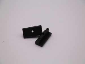 Connecteur de pièces en caoutchouc et plastique, vis en acier inoxydable pour terrasse avec clips, vente en gros d'usine