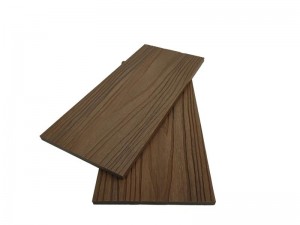 Plinthe de sol WPC personnalisée en usine de Chine pour revêtement mural, protection des pieds de terrasse, imperméable, ignifuge, décoration extérieure de différentes tailles, accessoires faciles à installer