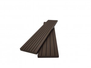 WPC carrelage solide 69.5x10mm bricolage nouveau design balcon utiliser prix de gros ignifuge étanche wpc sol
