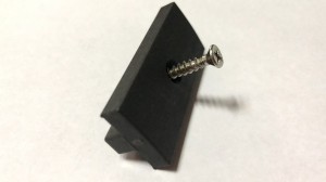 Connecteur de pièces en caoutchouc et plastique, vis en acier inoxydable pour terrasse avec clips, vente en gros d'usine